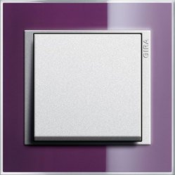 Touch switch, Gira Event Clear, sand/anthracite
