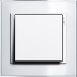 Touch switch, Gira Event Clear, white/pure white glossy
